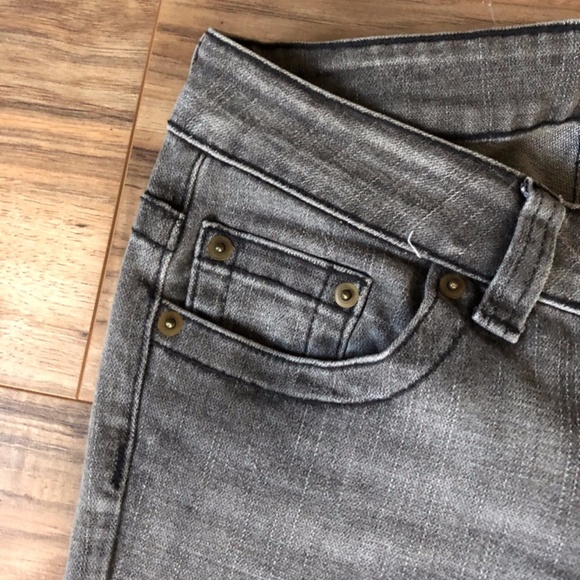 Court St Jeans Gray Straight Leg 24 - Picture 3 of 10